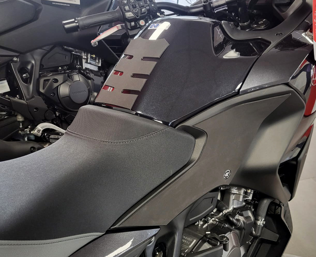 Eazi-Grip Wrap Around Tank Grip | Silicone - Charcoal | Honda NT1100 2022>Current-Tank Protection-Pyramid Motorcycle Accessories