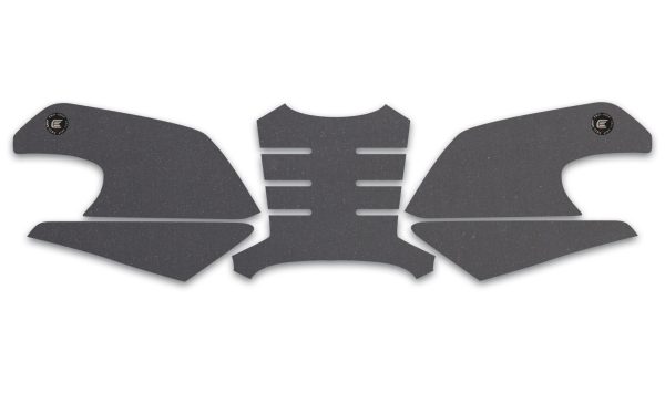 Eazi-Grip Wrap Around Tank Grip | Silicone - Charcoal | Honda NX500 2024>Current -  Shop name