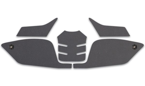 Eazi-Grip Wrap Around Tank Grip | Silicone - Charcoal | Triumph Street Triple 765 2023>Current -  Shop name