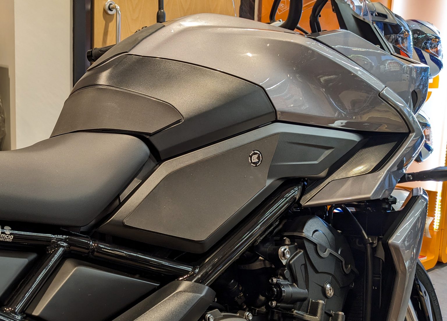 Eazi-Grip Wrap Around Tank Grip | Silicone - Charcoal | Triumph Tiger 660 Sport 2022>Current -  Shop name