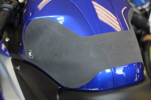 Eazi-Grip Wrap Around Tank Grip | Silicone - Charcoal | Yamaha YZF-R3 2015>2018-Tank Protection-Pyramid Motorcycle Accessories