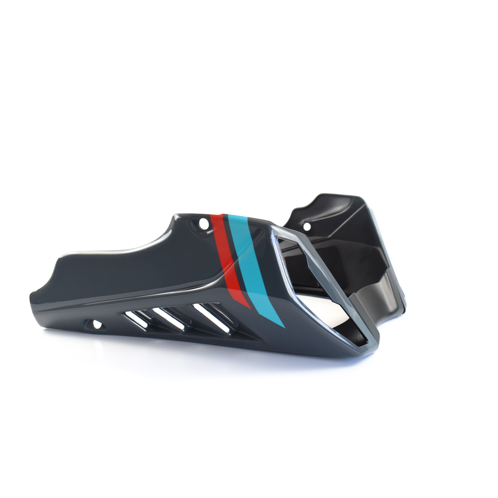 Ermax Belly Pan | Cyan Storm Tri-Colour | Yamaha MT-10 2022>2023 -   Pyramid Motorcycle Accessories
