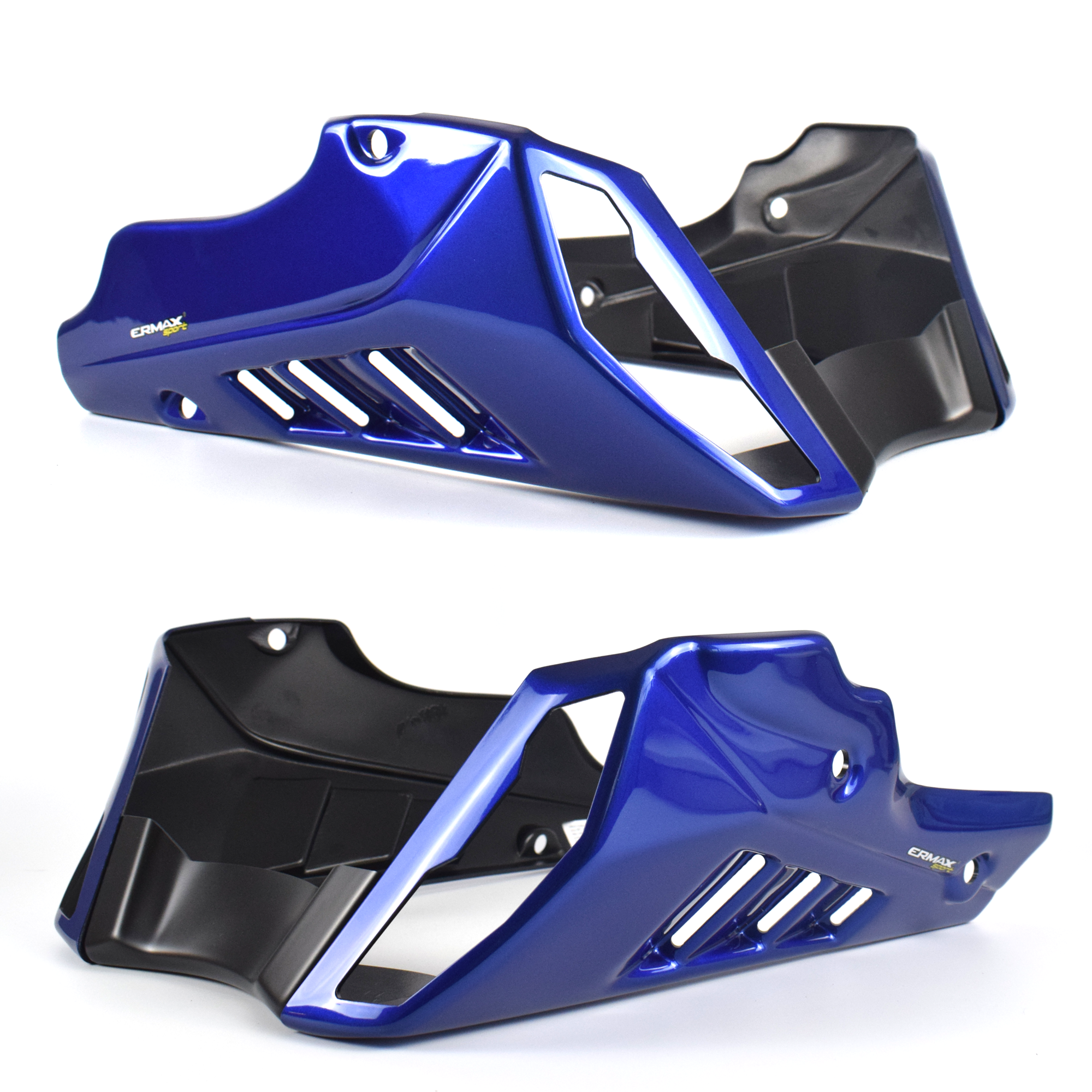 Ermax Belly Pan | Icon Blue | Yamaha MT-10 2022>Current-Belly Pans-Pyramid Motorcycle Accessories