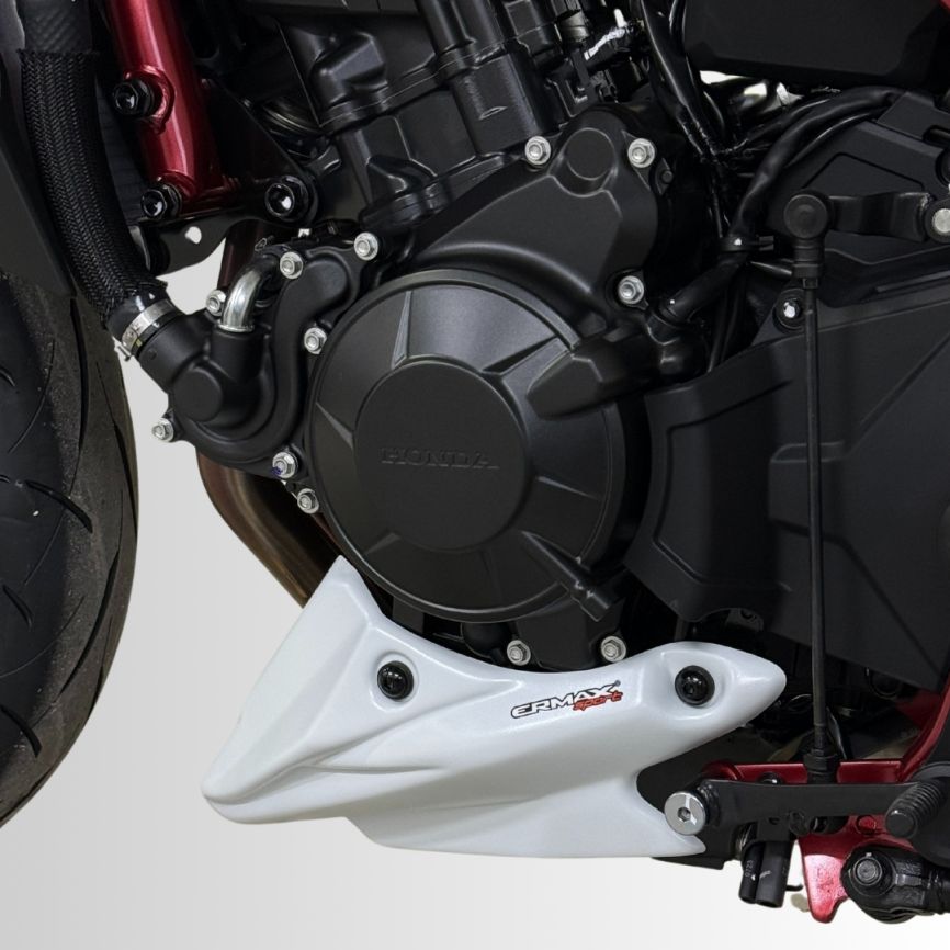 Ermax Belly Pan | Matte Pearl Glare White [NHB54] | Honda CB750 Hornet 2025>Current -  Shop name