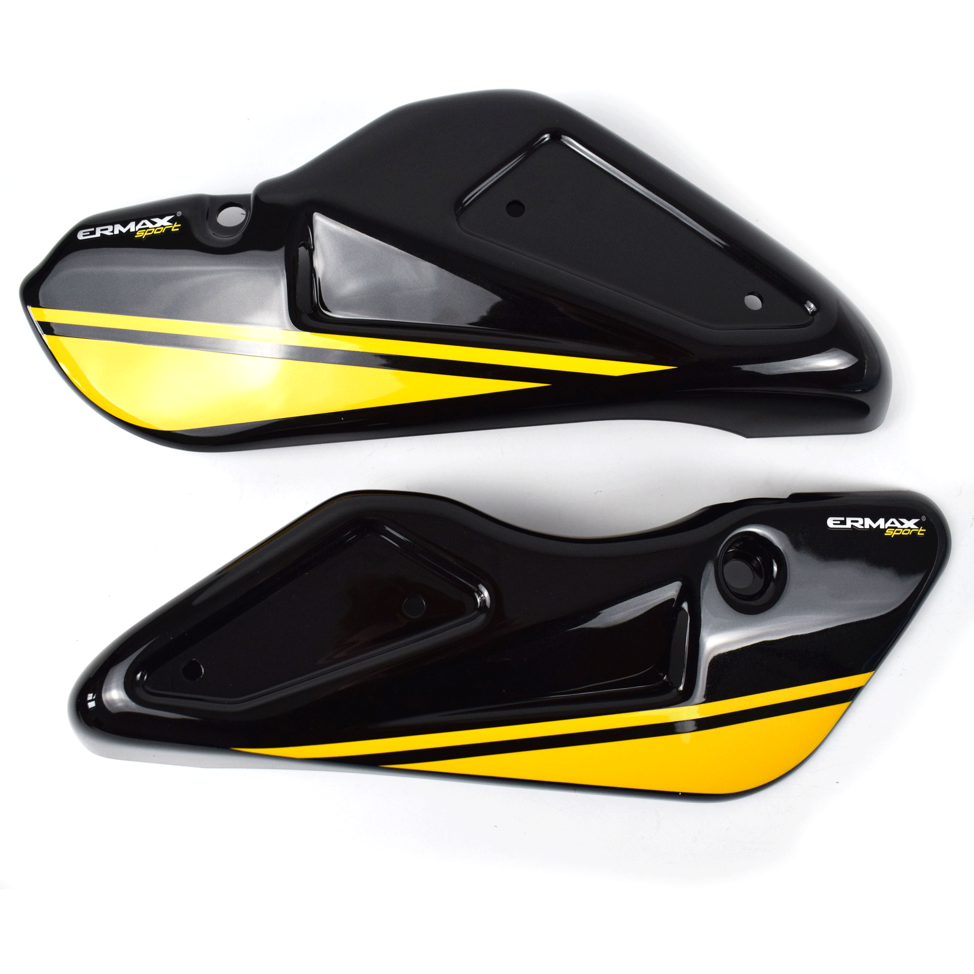 Ermax Belly Pan | Metallic Diablo Black/Yellow (Yellow Ball Scheme) | Kawasaki Z 900 RS SE 2022>Current -  Shop name