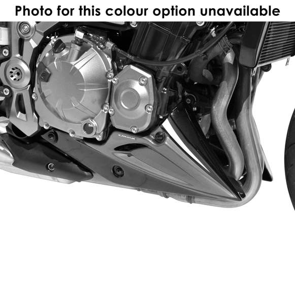 Ermax Belly Pan | Metallic Moondust Grey [25x]/Ebony [h8]/Metallic Red | Kawasaki Z 900 2017>2019 -  Shop name