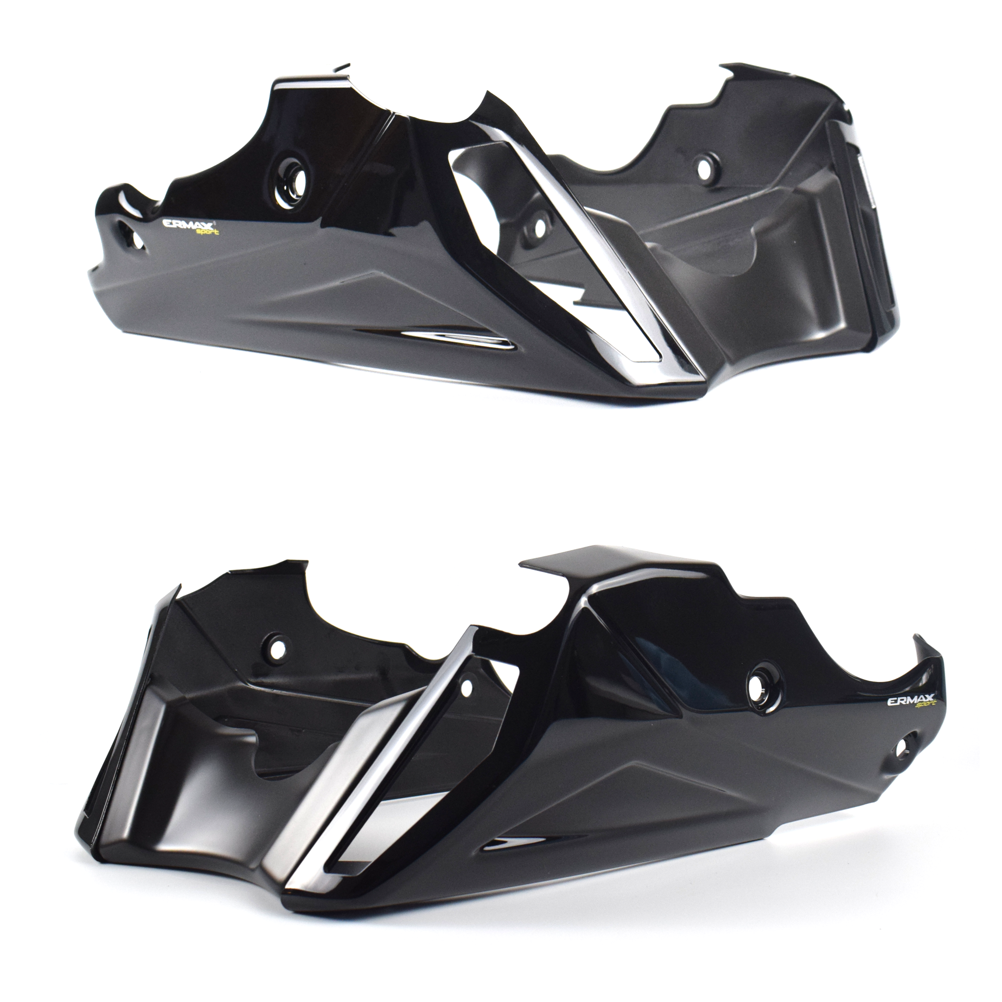 Ermax Belly Pan | Midnight Black/Black Metallic 2 [BL2] | Yamaha XSR 900 2022>Current -  Shop name