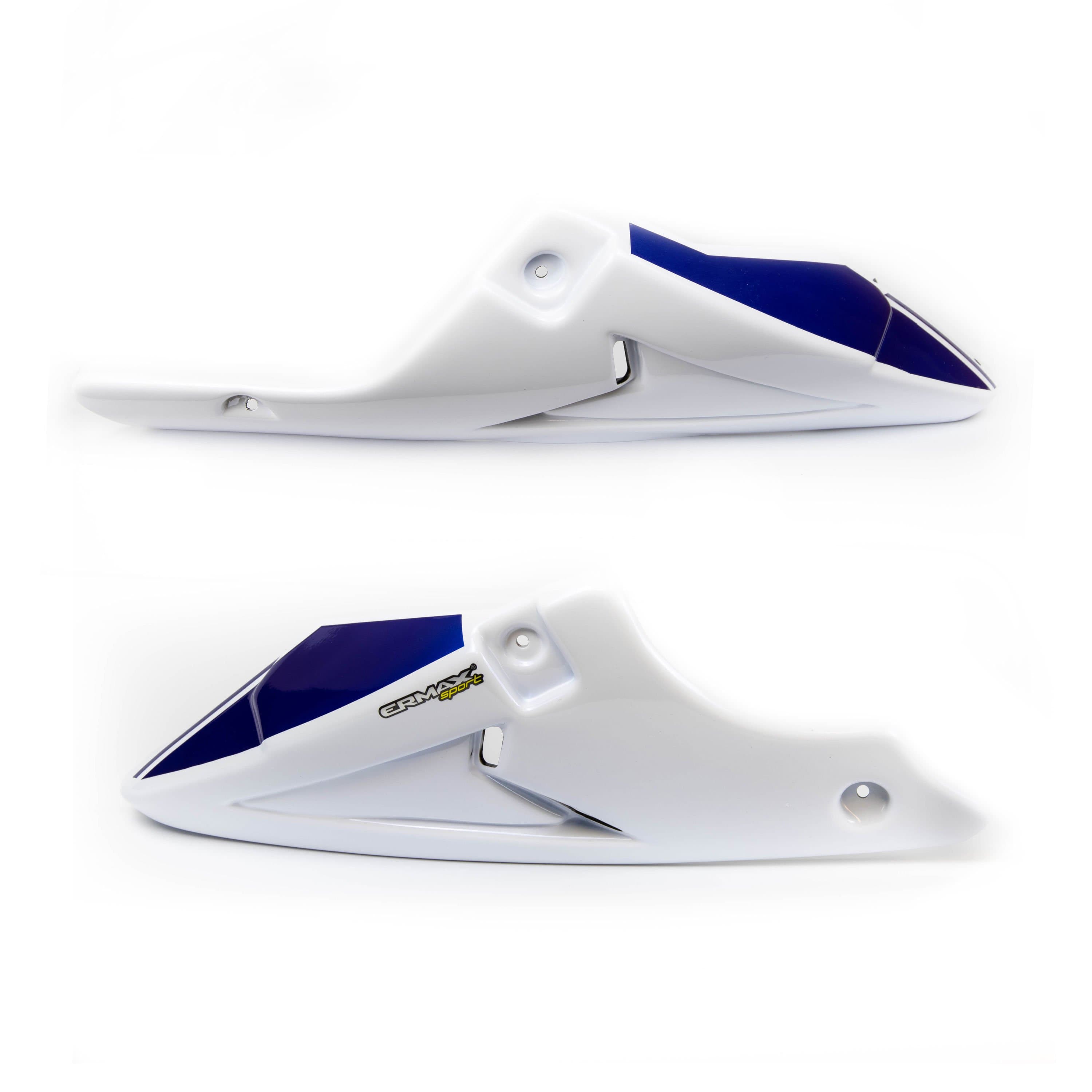 Ermax Belly Pan | Pearl Vigor Blue/Pearl Glacier White | Suzuki SV650 2016>2018 -  Shop name