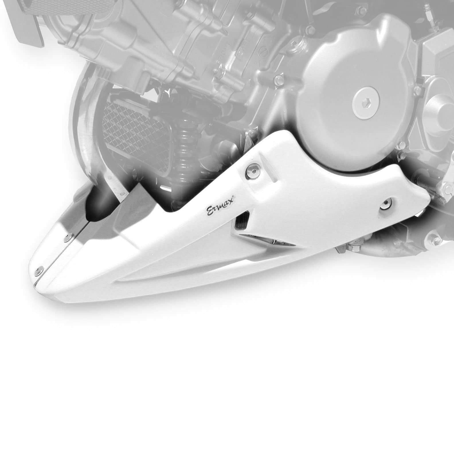 Ermax Belly Pan Pearl White (Glass Splash White) Suzuki SV650 2003>2005-E890412068-Belly Pans-Pyramid Motorcycle Accessories