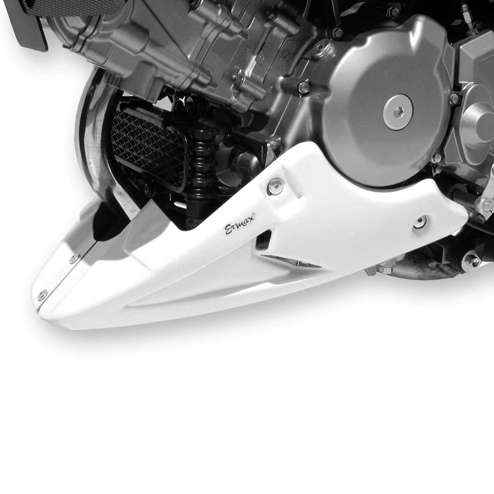 Ermax Belly Pan Pearl White (Glass Splash White) Suzuki V-Strom 650 2003>2011-E890412068-Belly Pans-Pyramid Motorcycle Accessories