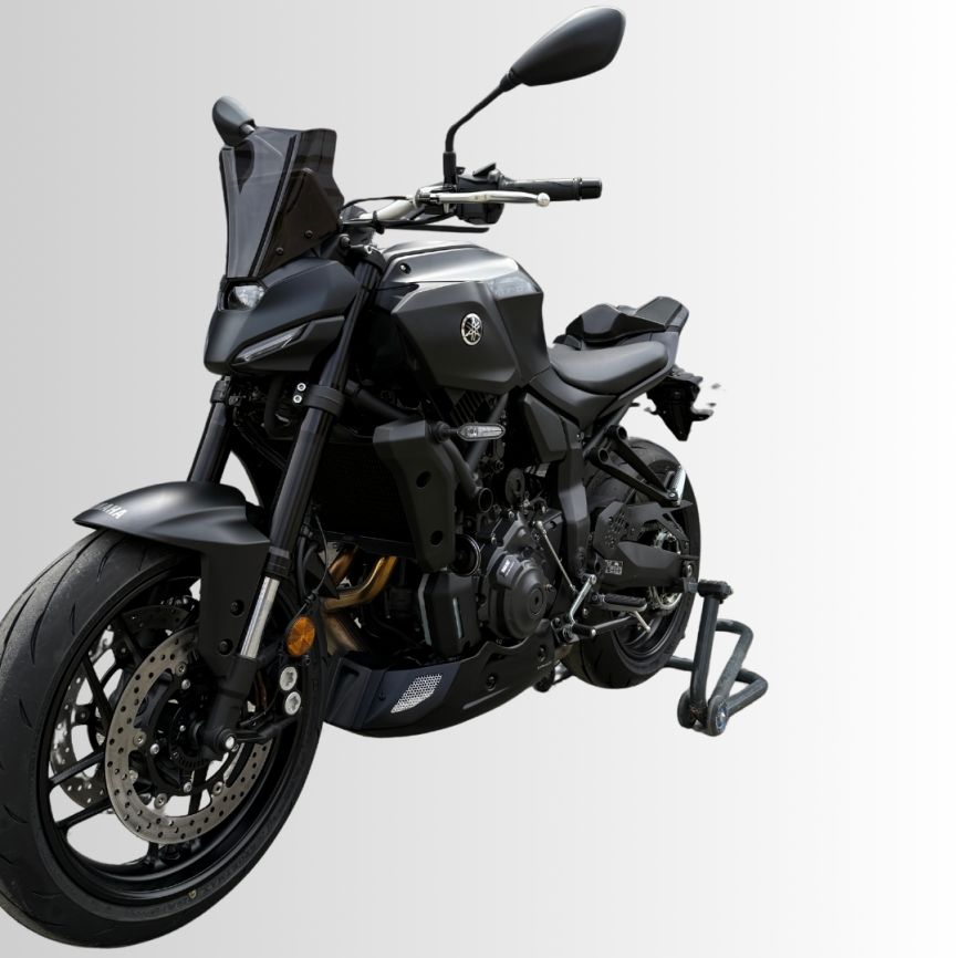 Ermax Belly Pan | Tech Black | Yamaha MT-07 2025>Current-Belly Pans-Pyramid Motorcycle Accessories