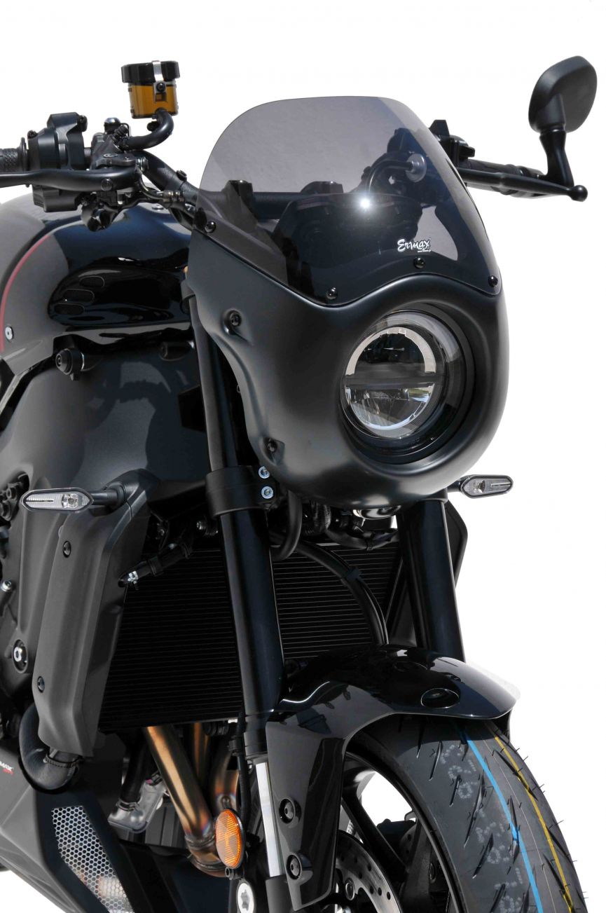 Ermax Cafe Racer Screen | Matte Black | Yamaha XSR 900 2022>Current -  Shop name