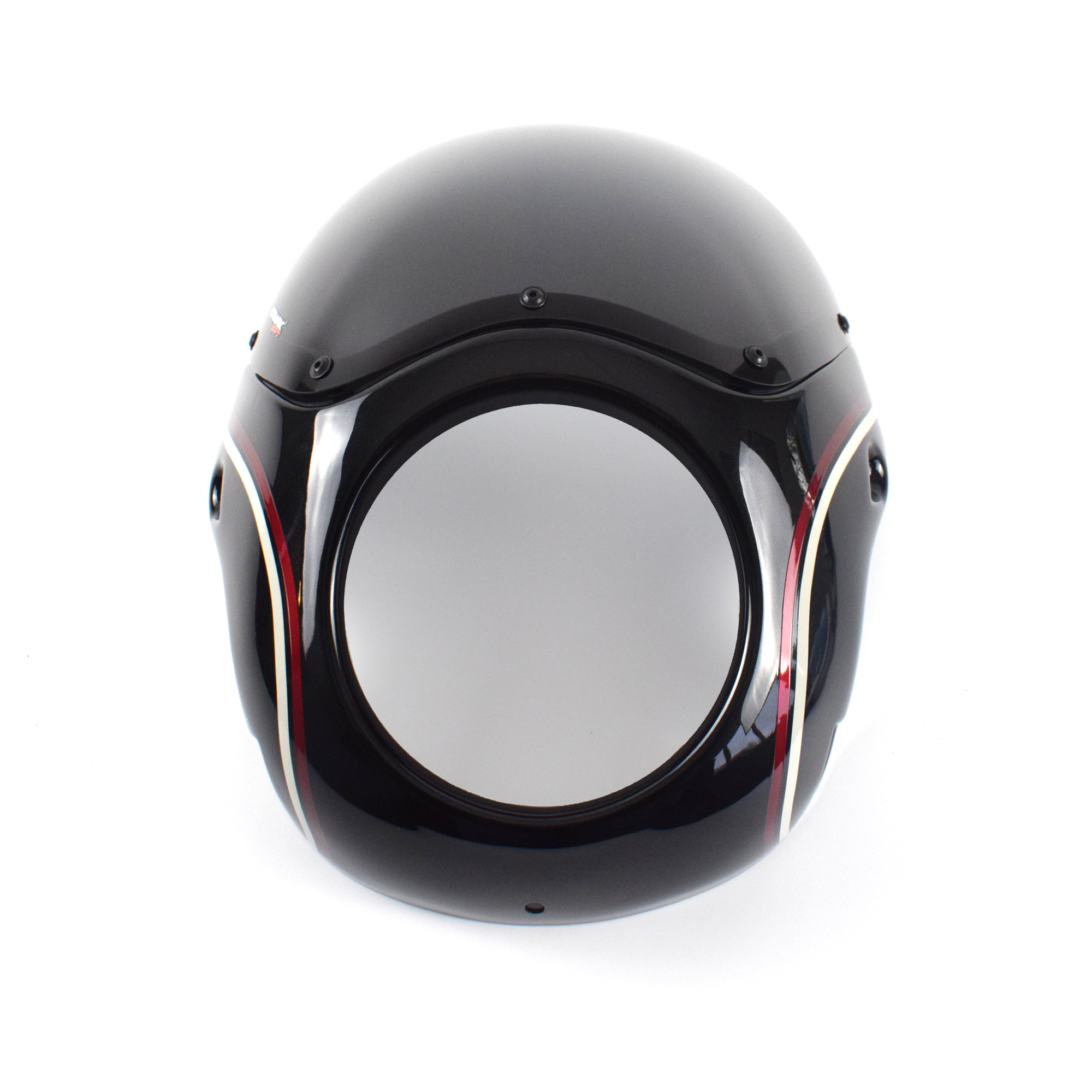 Ermax Cafe Racer Screen | Metallic Spark Black [660/15z ]/Grey/Metallic Red | Kawasaki Z 650 RS 2021>Current -  Shop name
