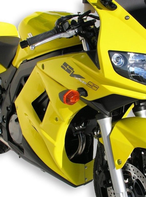 Ermax Fairing Lowers | Lemon Yellow (Pearl Orpiment Yellow YU9) | Suzuki SV650S 2004>2004-Fairing Lowers-Pyramid Motorcycle Accessories
