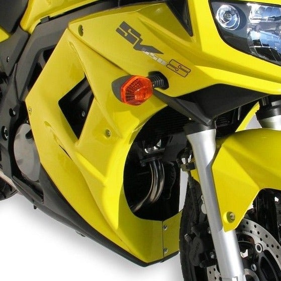 Ermax Fairing Lowers | Lemon Yellow (Pearl Orpiment Yellow YU9) | Suzuki SV650S 2004>2004-Fairing Lowers-Pyramid Motorcycle Accessories