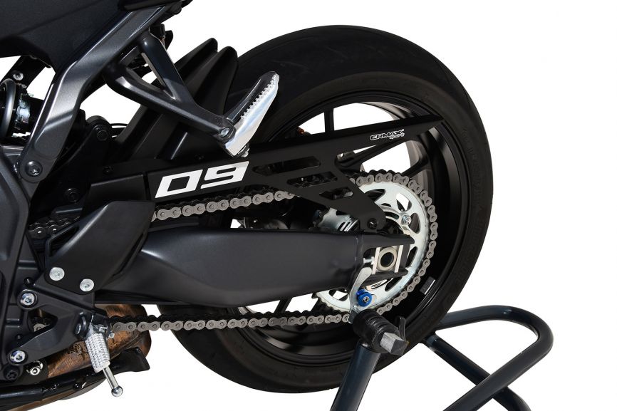 Ermax Hugger | Matte Black | Yamaha MT-09 2024>Current-Huggers-Pyramid Motorcycle Accessories