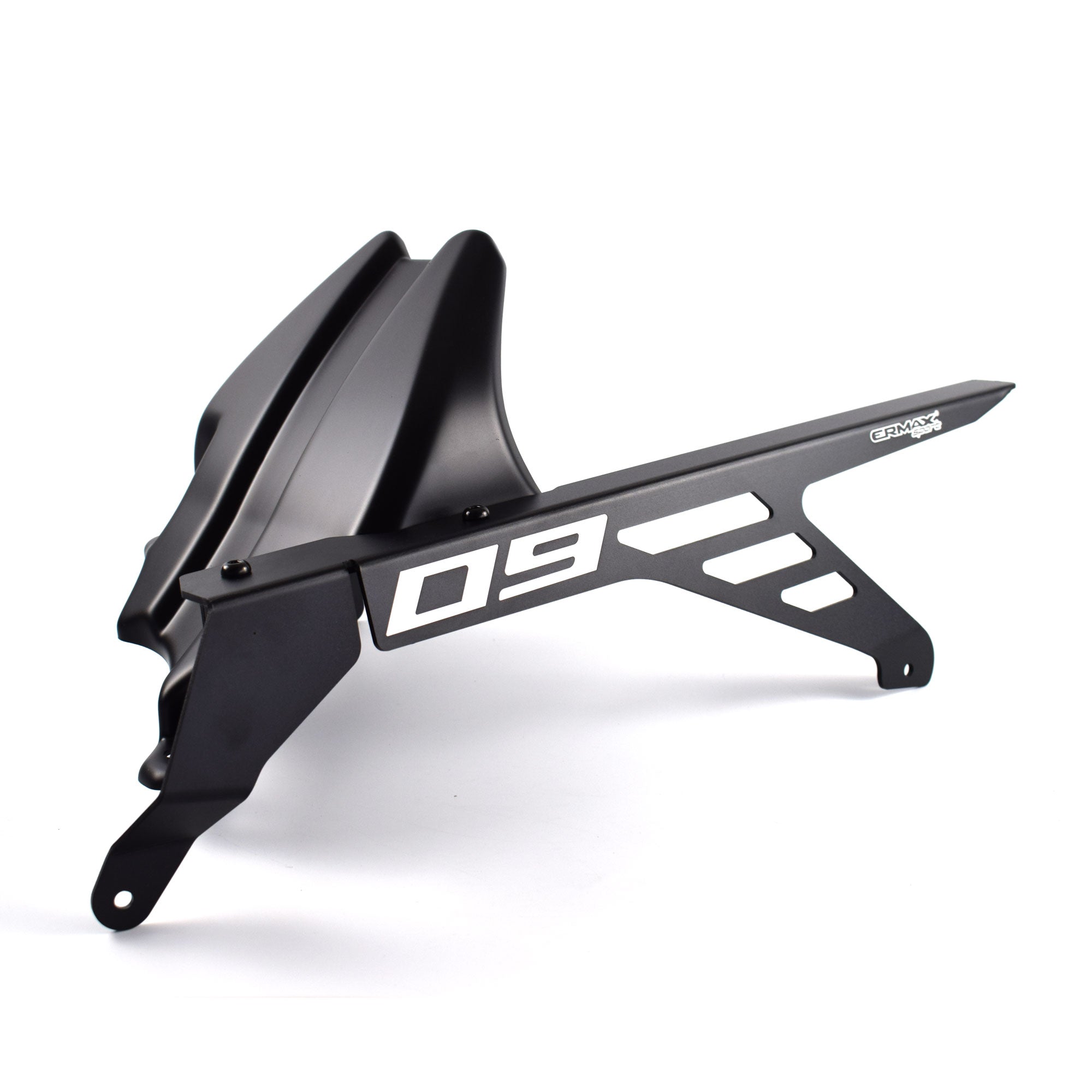 Ermax Hugger | Matte Black | Yamaha MT-09 2024>Current-Huggers-Pyramid Motorcycle Accessories