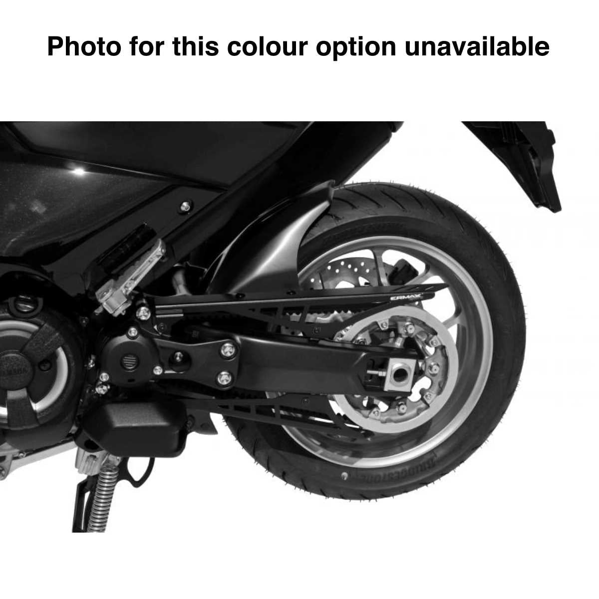 Ermax Hugger with Aluminium Belt Cover | Unpainted | Yamaha TMAX 560 2022>Current -  Shop name