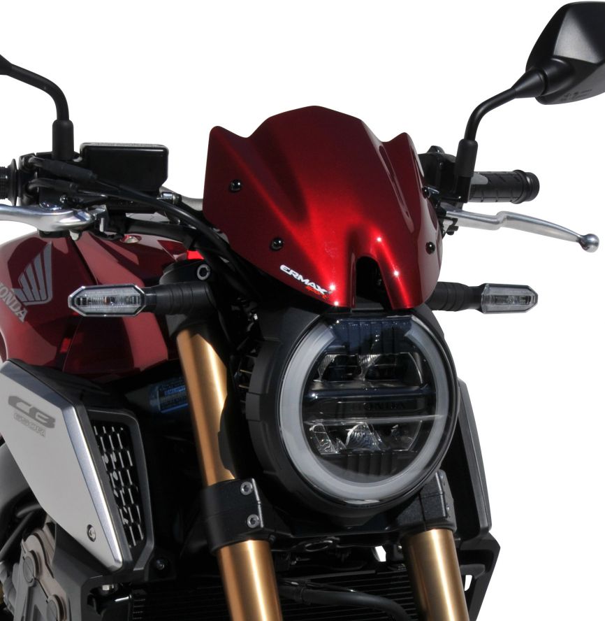 Ermax Nose Fairing | Candy Chromosphere Red [r381] | Honda CB 650 R 2021>2023 -   Pyramid Motorcycle Accessories