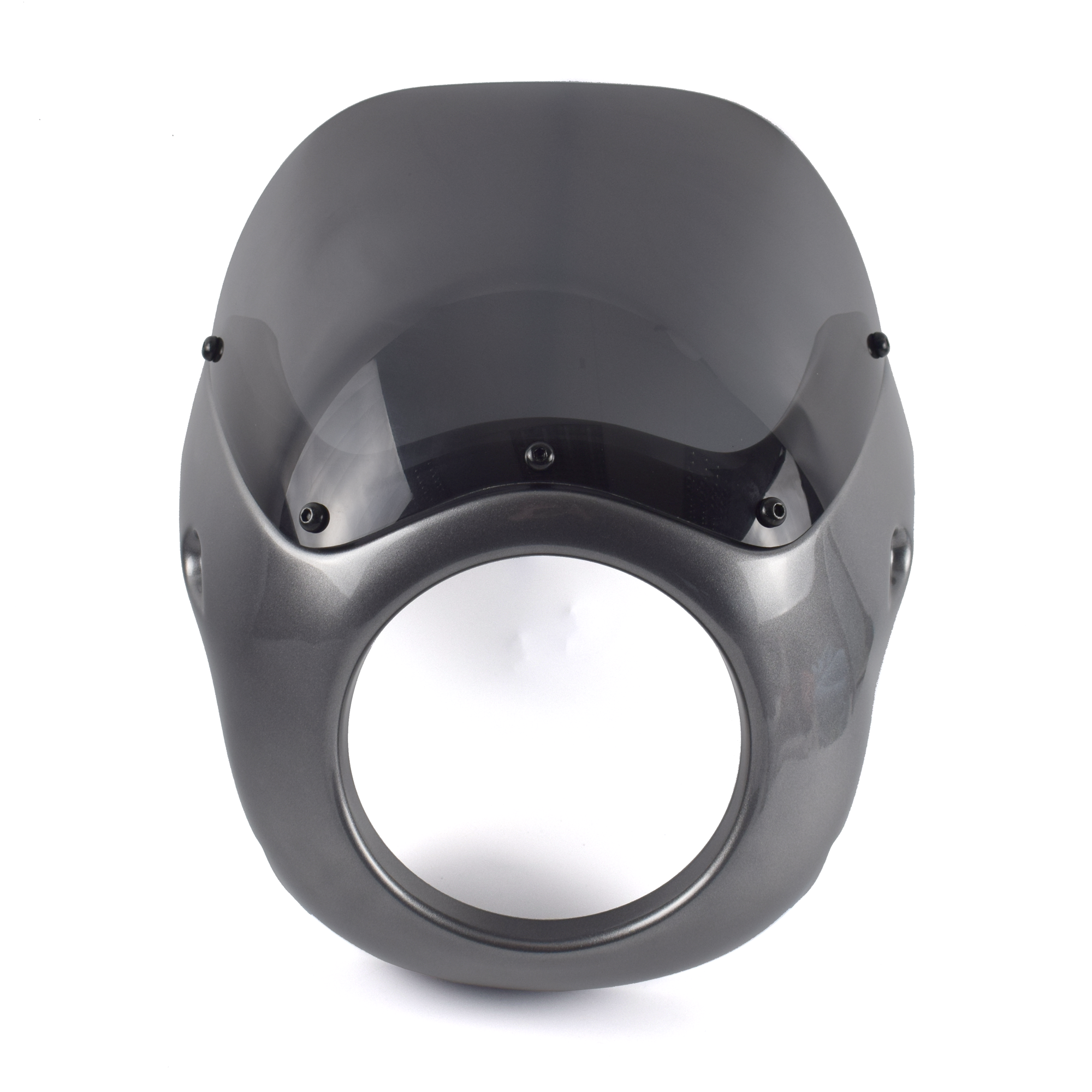 Ermax Nose Fairing | Silver Ice | Triumph Trident 660 2021>Current -   Pyramid Motorcycle Accessories