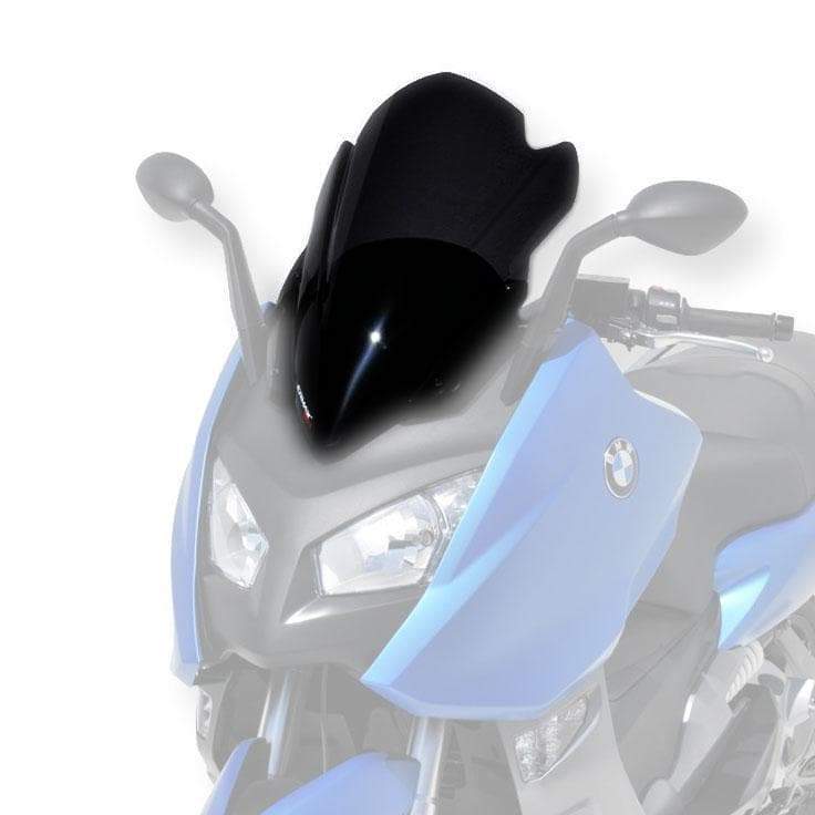 Ermax Racing Screen | Black (Opaque) | BMW C 600 2012>2015-Screens-Pyramid Motorcycle Accessories