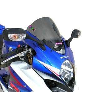 Ermax Racing Screen | Dark Smoke | Suzuki GSX-R1000 2007>2008-E070403083-Screens-Pyramid Plastics