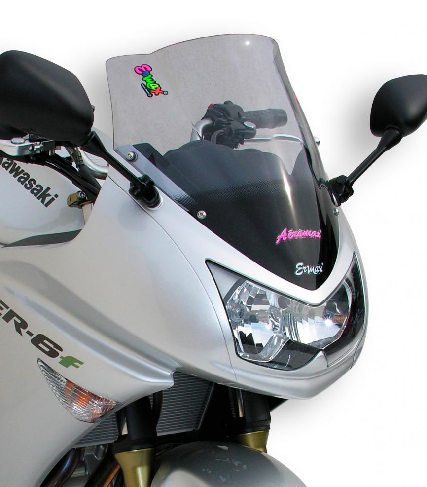 Ermax Racing Screen | Light Smoke | Kawasaki ER-6F 2006>2008 -  Shop name