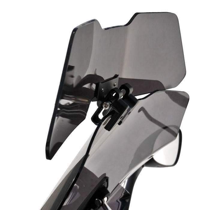 Ermax Screen Deflector Clip On (370x120mm) | Dark Smoke-E010503L03-Screen Deflectors-Pyramid Motorcycle Accessories