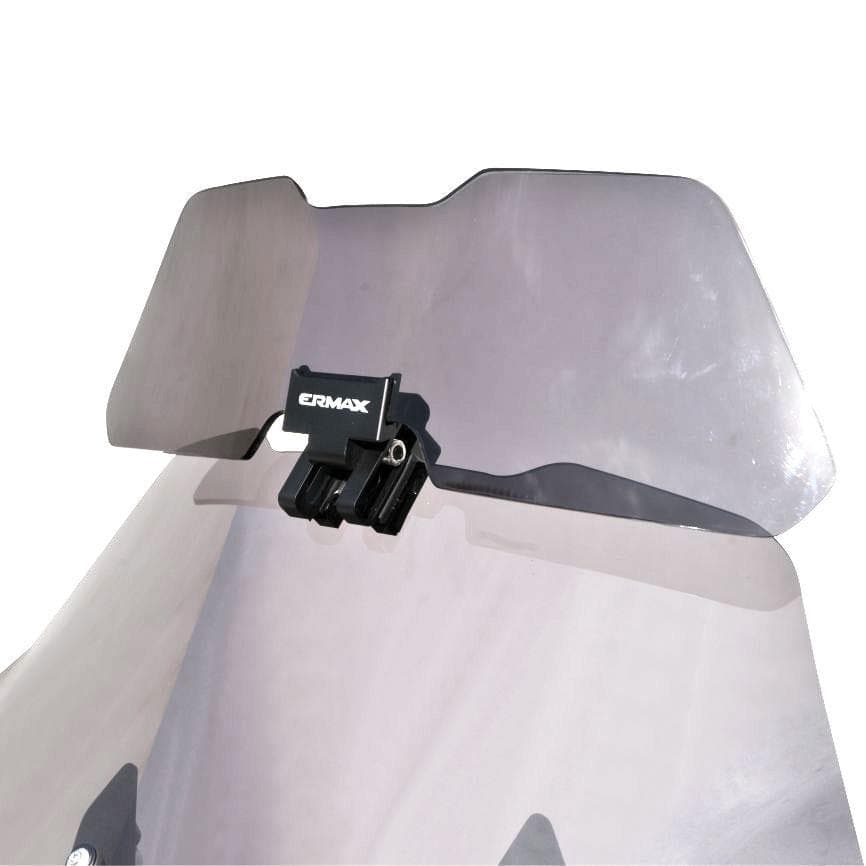 Ermax Screen Deflector Clip On (370x120mm) | Light Smoke-E010554L03-Screen Deflectors-Pyramid Plastics
