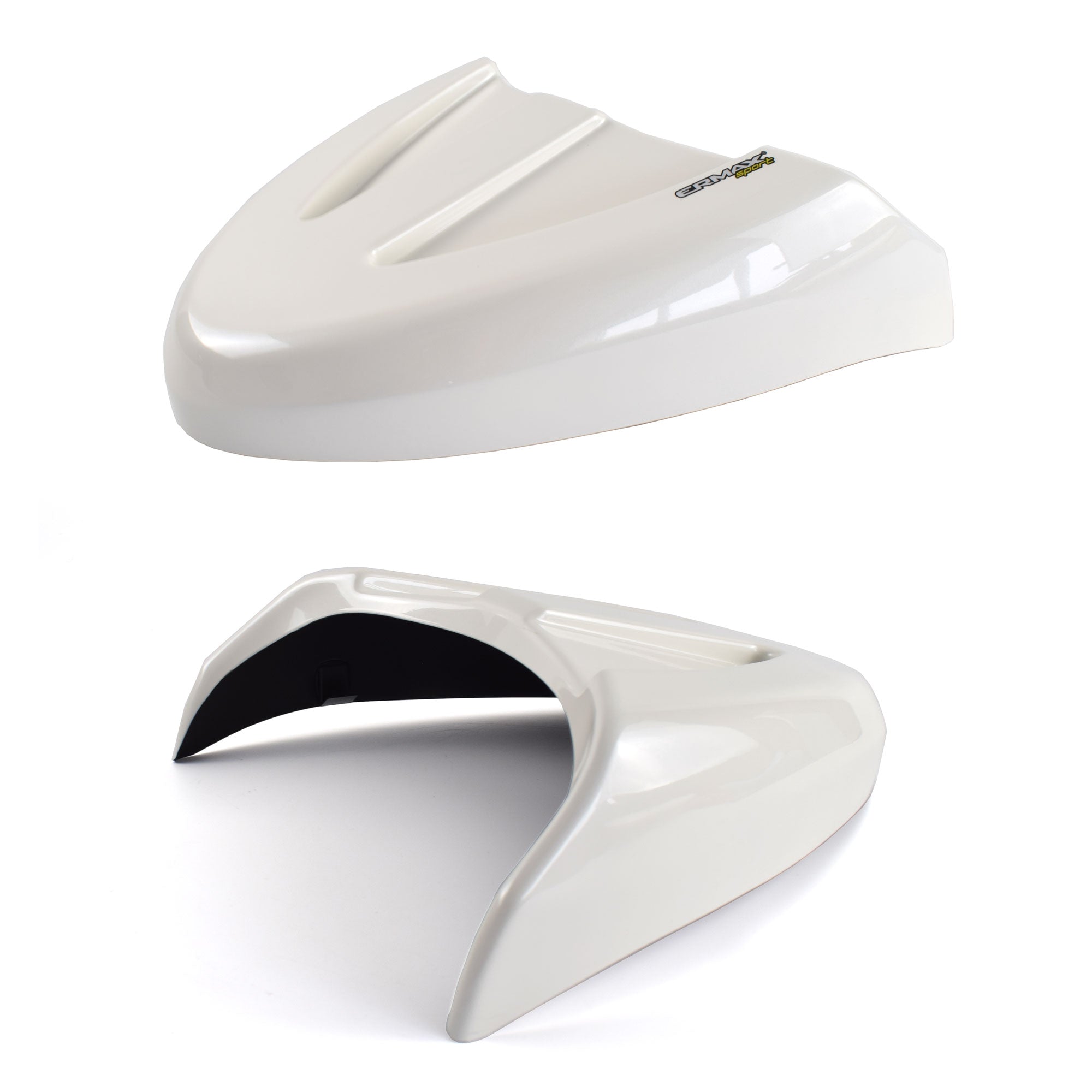 Ermax Seat Cowl | Crystal White (NW) | Triumph Trident 660 2021>Current -   Pyramid Motorcycle Accessories