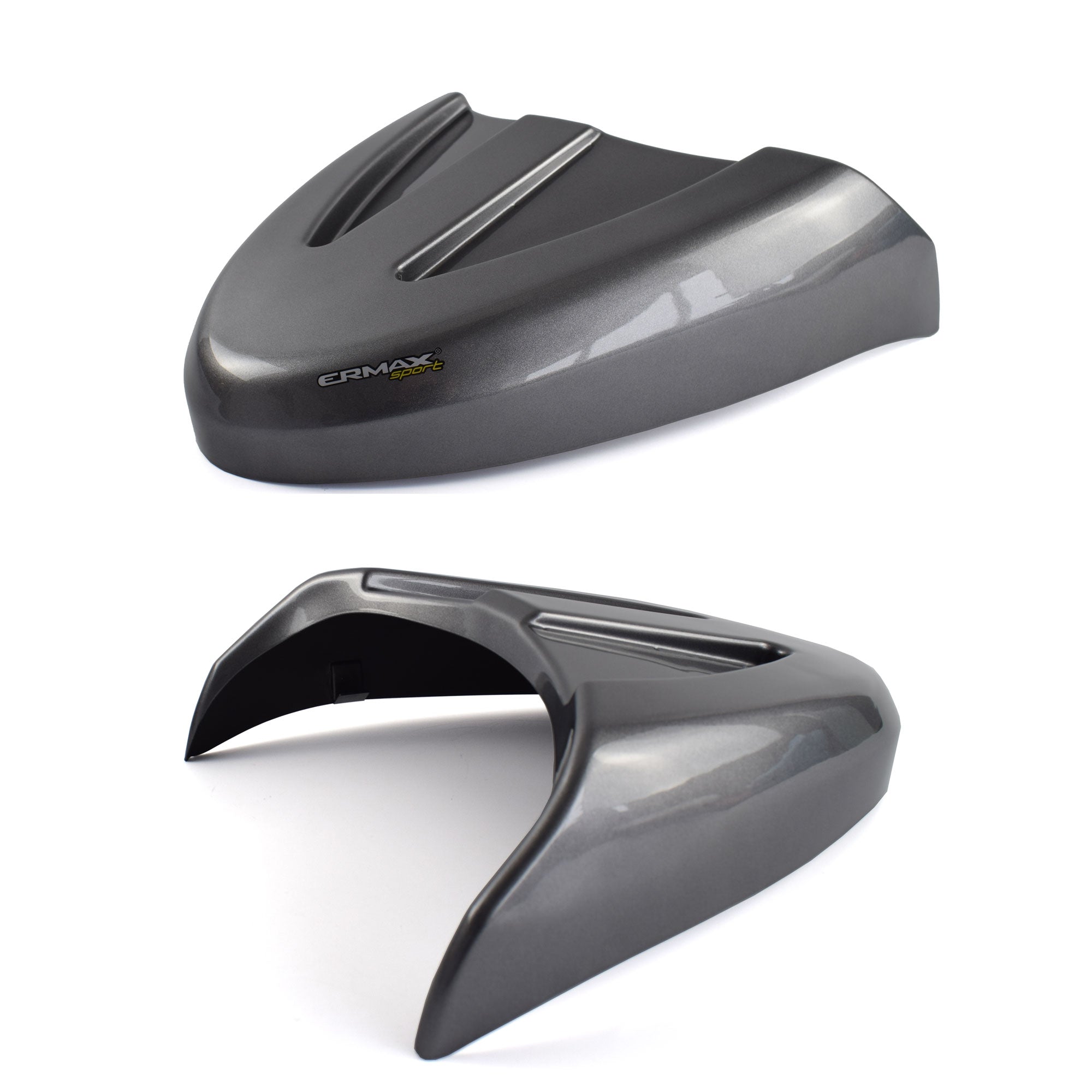 Ermax Seat Cowl | Silver Ice | Triumph Trident 660 2021>Current -   Pyramid Motorcycle Accessories