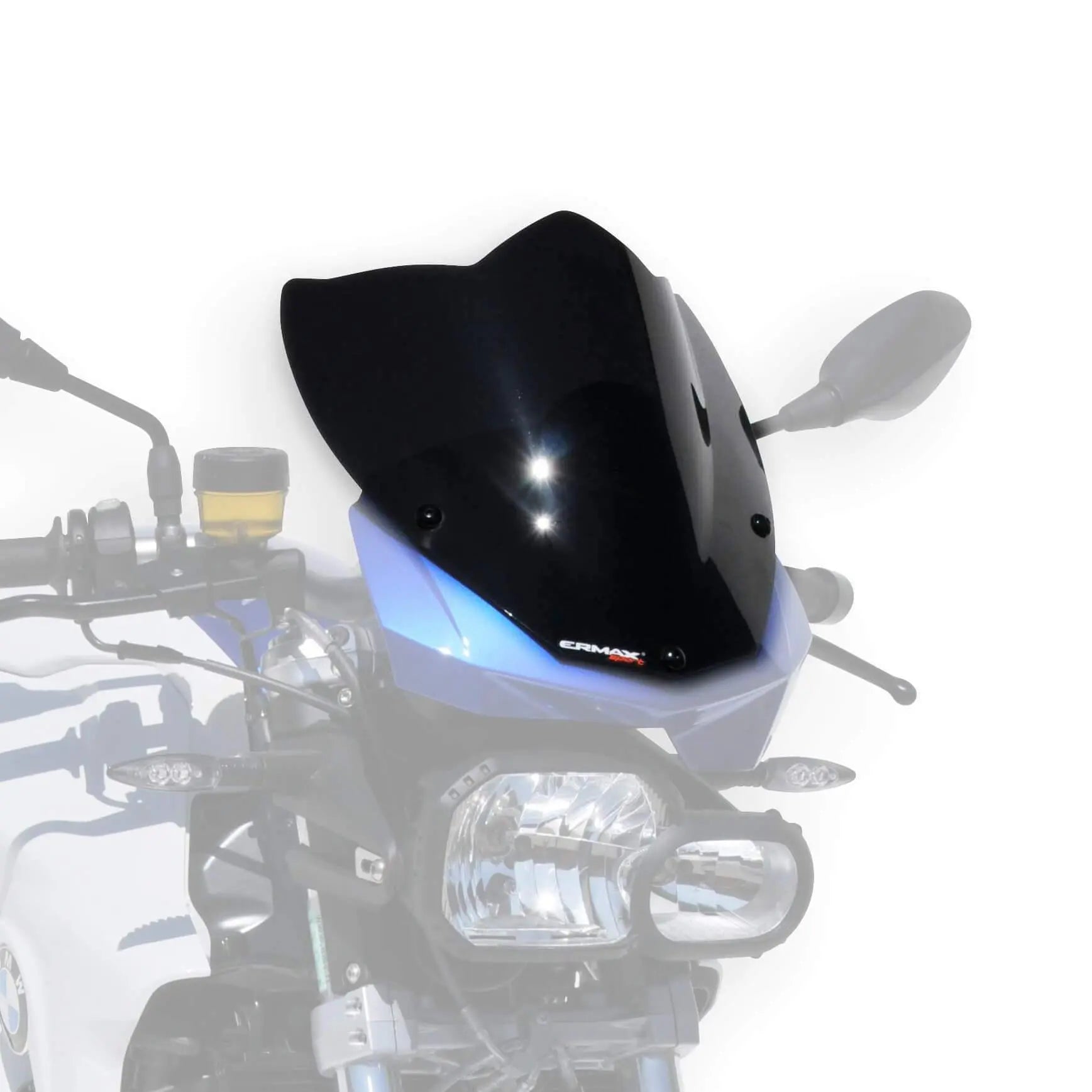 Ermax Sport Screen | Black (Opaque) | BMW F 800 R 2009>2014 -  Shop name