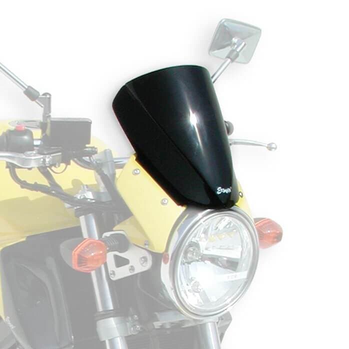 Ermax Sport Screen | Black (Opaque) | Suzuki SV650 2003>2015-Screens-Pyramid Motorcycle Accessories