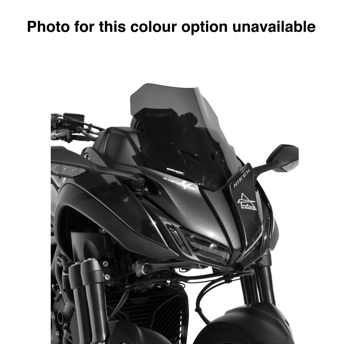 Ermax Sport Screen | Black (Opaque) | Yamaha Niken 2018>2022 -  Shop name