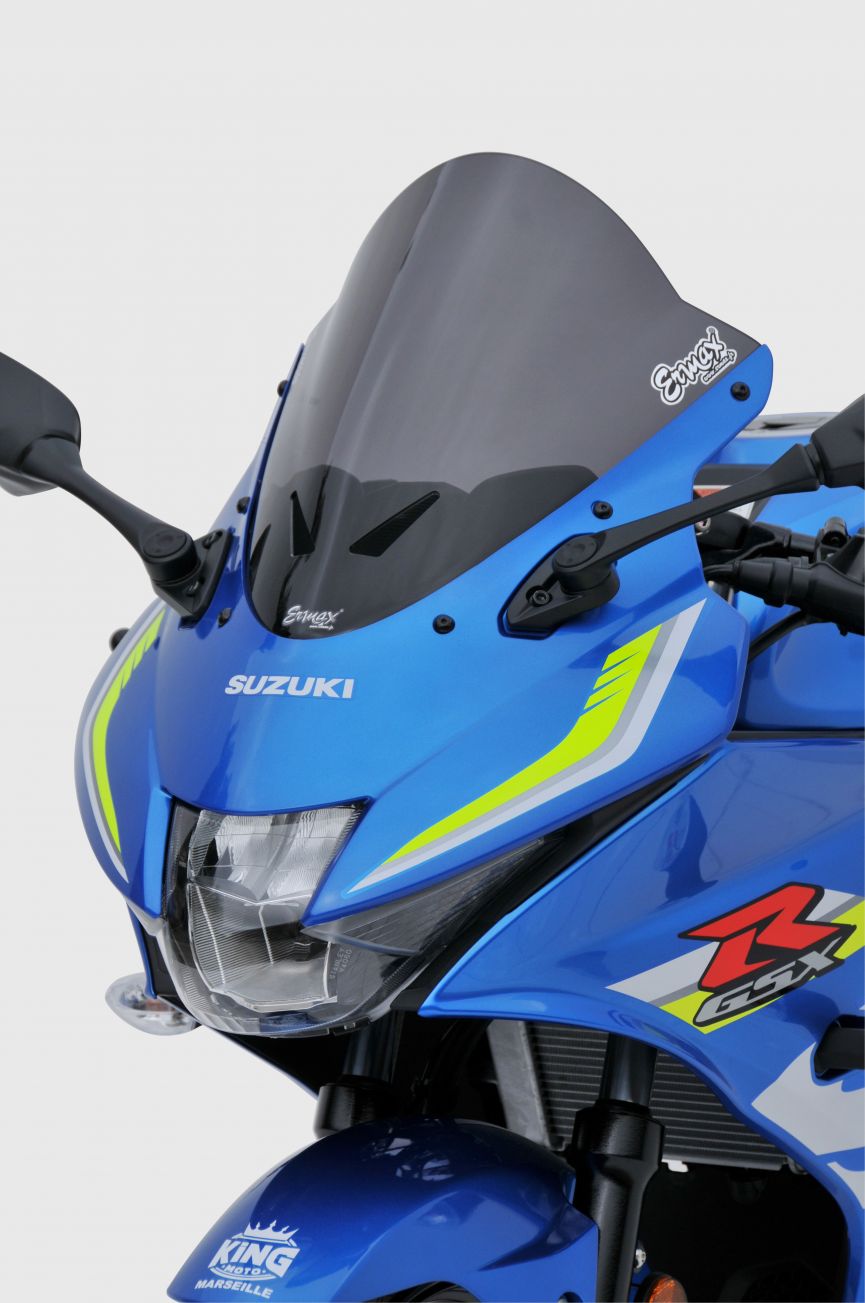 Ermax Sport Screen | Dark Smoke | Suzuki GSX-R 125 2017>Current -  Shop name