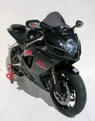 Ermax Sport Screen | Dark Smoke | Suzuki GSX-R 600/750 2006>2007-Screens-Pyramid Motorcycle Accessories
