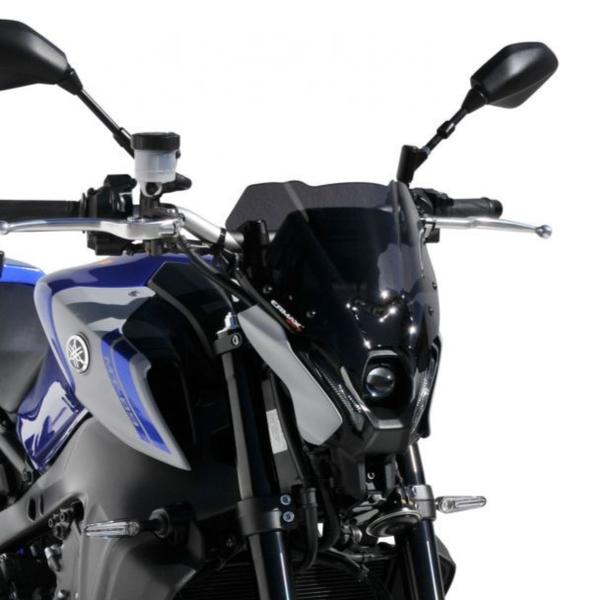 Ermax Sport Screen | Dark Smoke | Yamaha MT-09 2021>2023 -   Pyramid Motorcycle Accessories