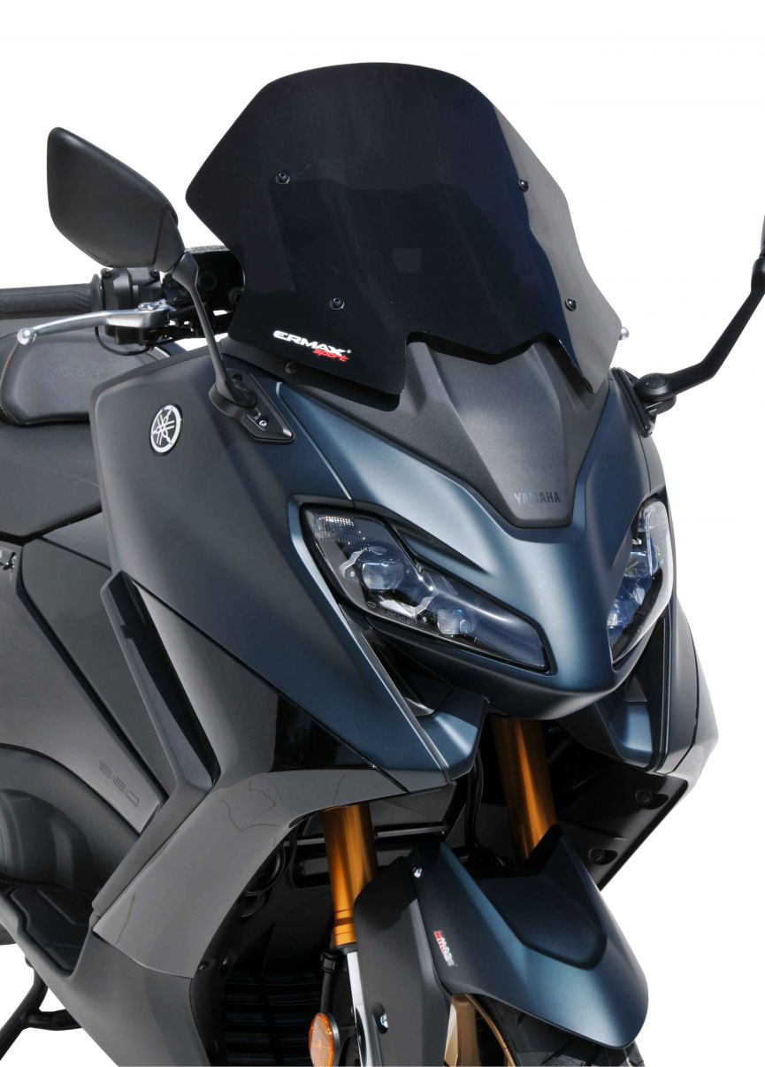 Ermax Sport Screen | Dark Smoke | Yamaha TMAX 560 2022>Current-Screens-Pyramid Motorcycle Accessories