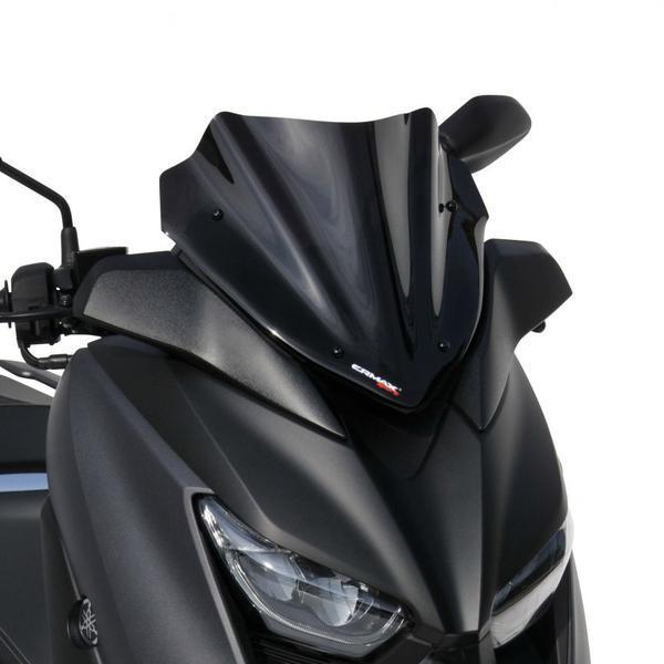 Ermax Supersport Screen | Black (Opaque) | Yamaha XMAX 300 2017>2022 -  Shop name