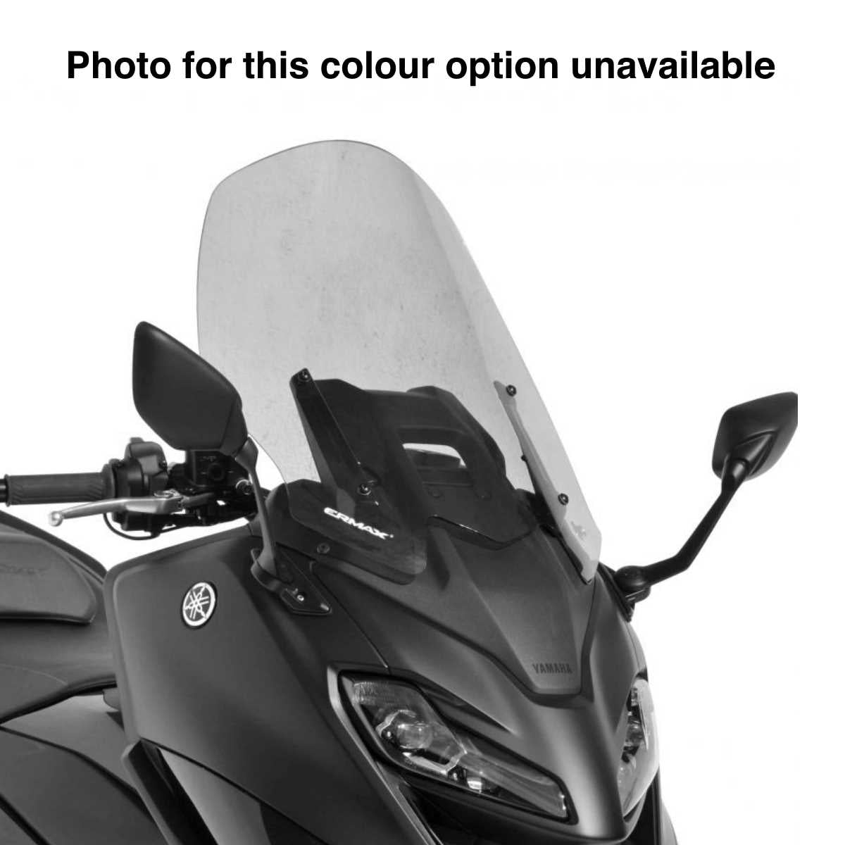 Ermax Touring Screen | Black (Opaque) | Yamaha TMAX 560 2022>Current -   Pyramid Motorcycle Accessories