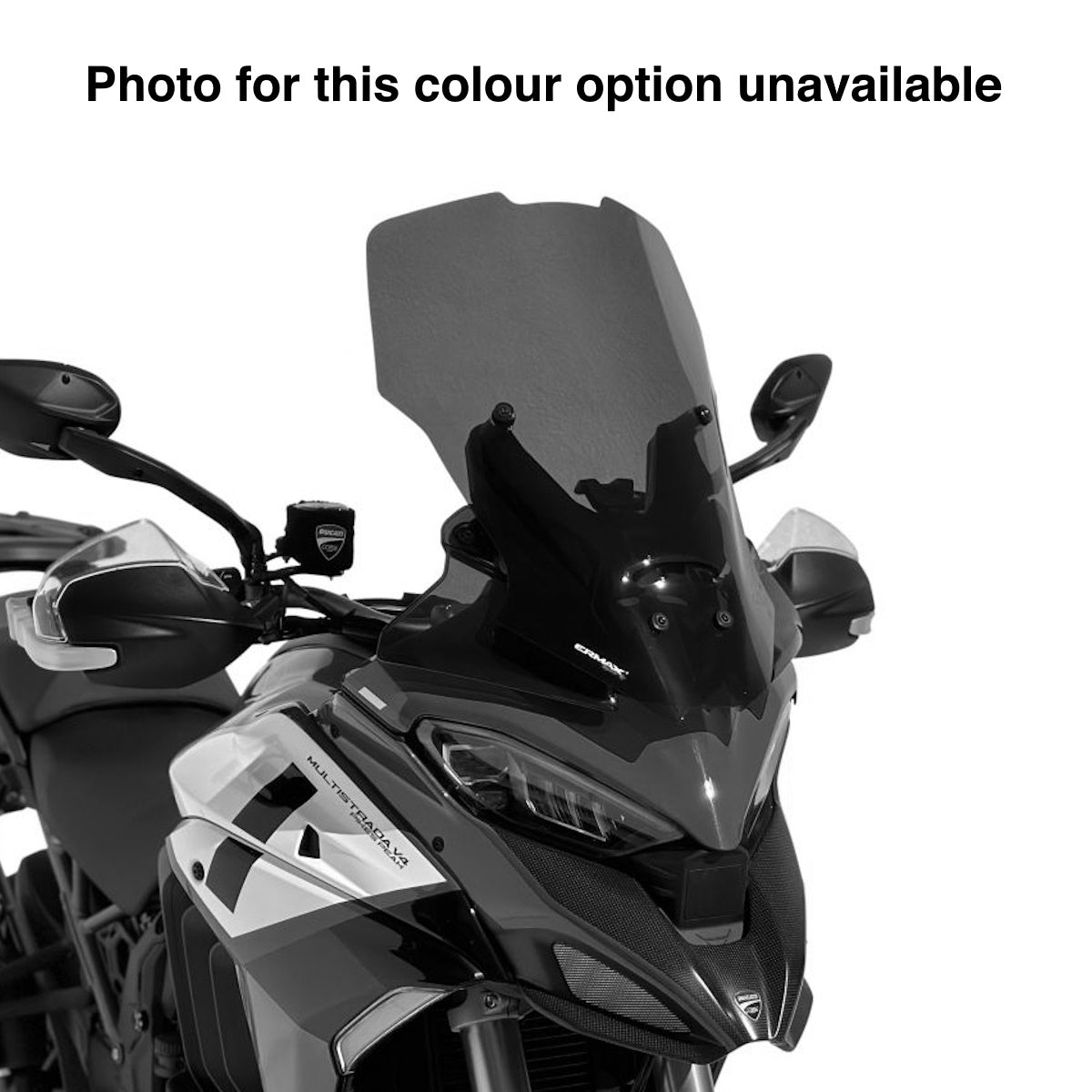 Ermax Touring Screen | Clear | Ducati Multistrada V4 2021>Current-E0107033-01-Screens-Pyramid Motorcycle Accessories