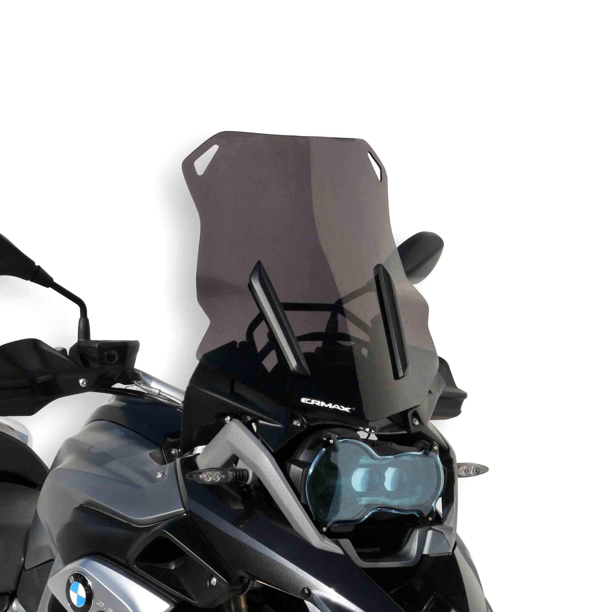 Ermax Touring Screen | Dark Smoke | BMW R 1200 GS Adventure 2013>2018-E011003030-Screens-Pyramid Motorcycle Accessories