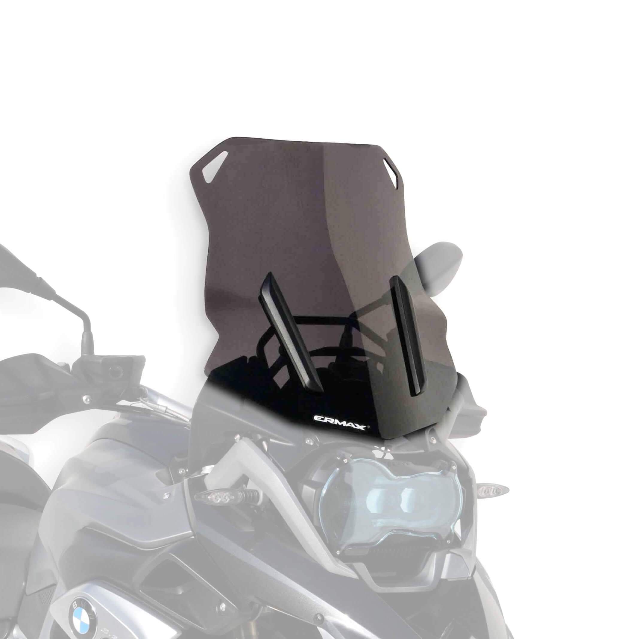 Ermax Touring Screen | Dark Smoke | BMW R 1200 GS Adventure 2013>2018-E011003030-Screens-Pyramid Motorcycle Accessories