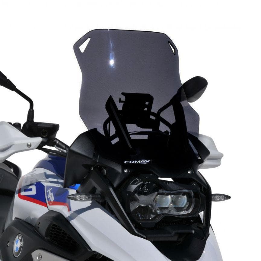 Ermax Touring Screen | Dark Smoke | BMW R 1250 GS 2019>2024-Screens-Pyramid Motorcycle Accessories