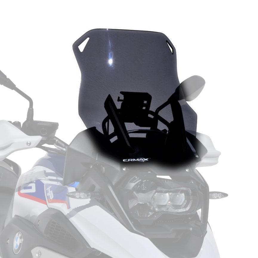 Ermax Touring Screen | Dark Smoke | BMW R 1250 GS 2019>2024-Screens-Pyramid Motorcycle Accessories