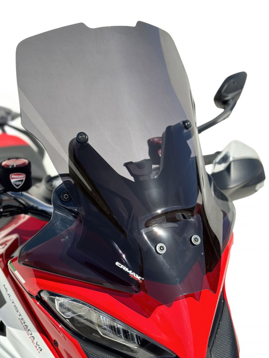 Ermax Touring Screen | Dark Smoke | Ducati Multistrada V4 2021>Current -  Shop name