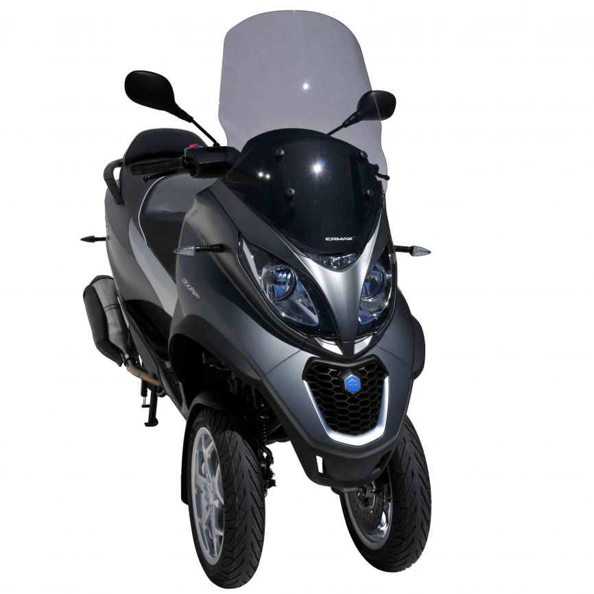 Ermax Touring Screen | Light Smoke | Piaggio MP3 350/400/500 2018>2022 -  Shop name