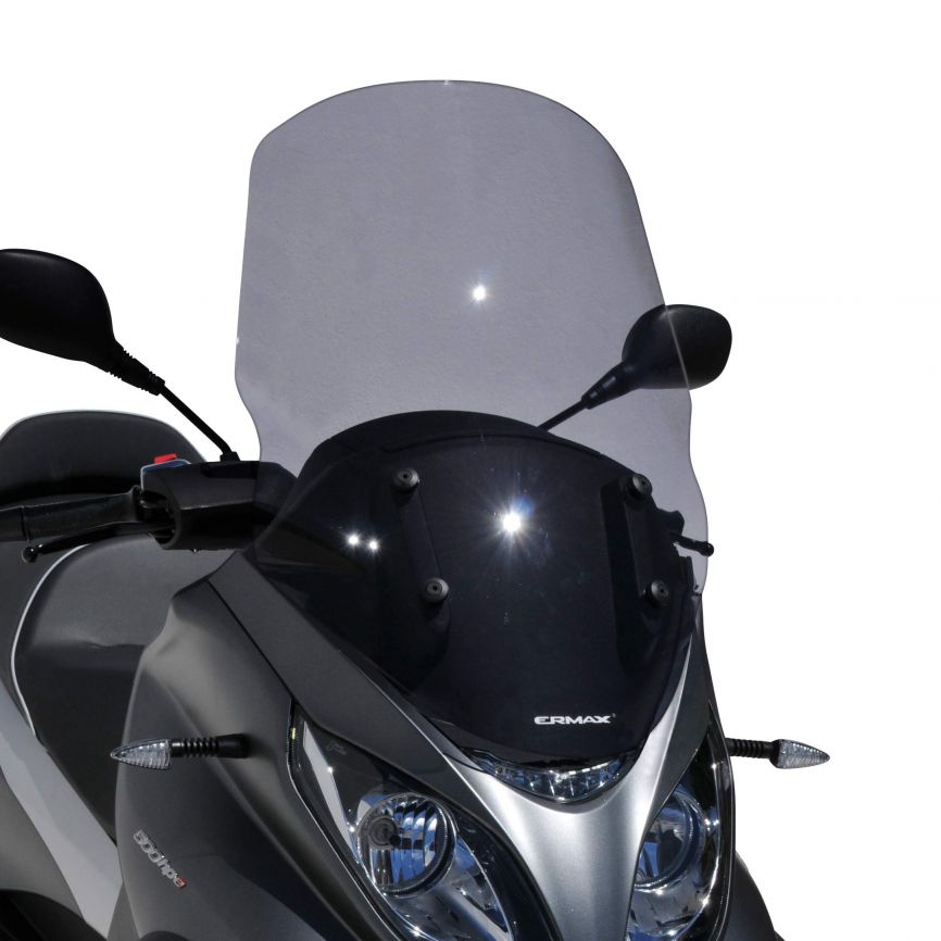 Ermax Touring Screen | Light Smoke | Piaggio MP3 350/400/500 2018>2022 -  Shop name