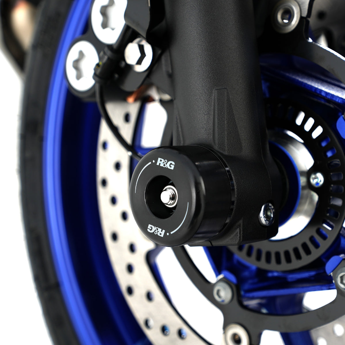 R&G Fork Protectors | Black | Yamaha Tracer 7 (GT) '21- '23, Yamaha MT-07 ’21- '24, & XSR 700 ’22- -   Pyramid Motorcycle Accessories