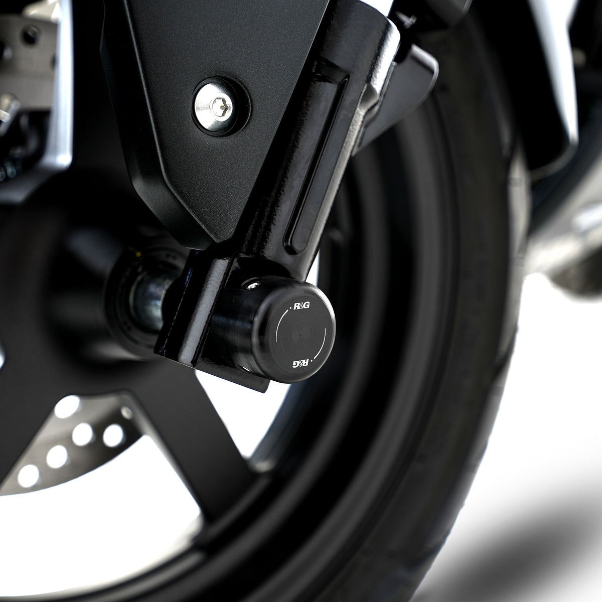 R&G Fork Protectors | Black | Honda CBR125R '11-, MSX125 '13-, Monkey '18-, Dax 125 '22- & Kymco VSR125(i) '19-